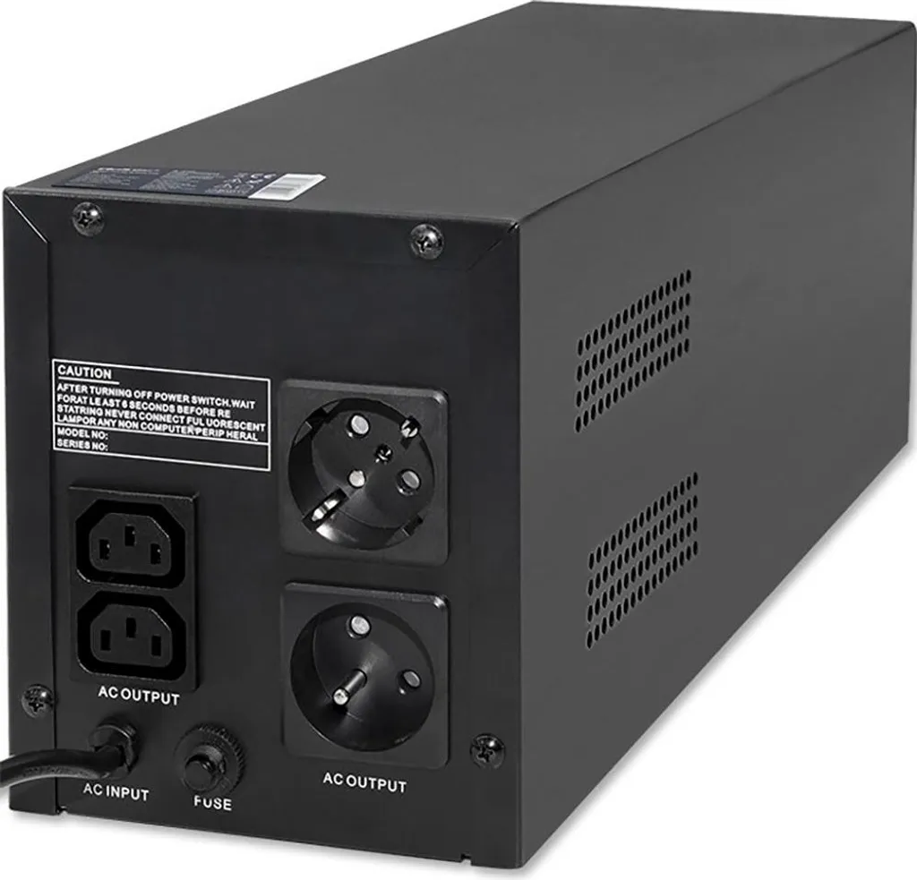 Onduleur Qoltec Monolith 1200VA 720W Line-Interactive pour PC et Serveur - 2
