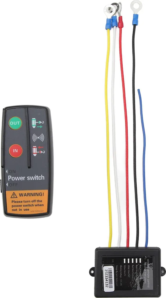Telecomando Wireless Professionale per Verricello 12/24V 3 in 1