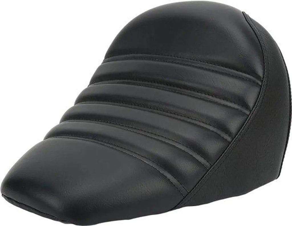 Selle avant moto noire confort universelle pour trajet longue distance
