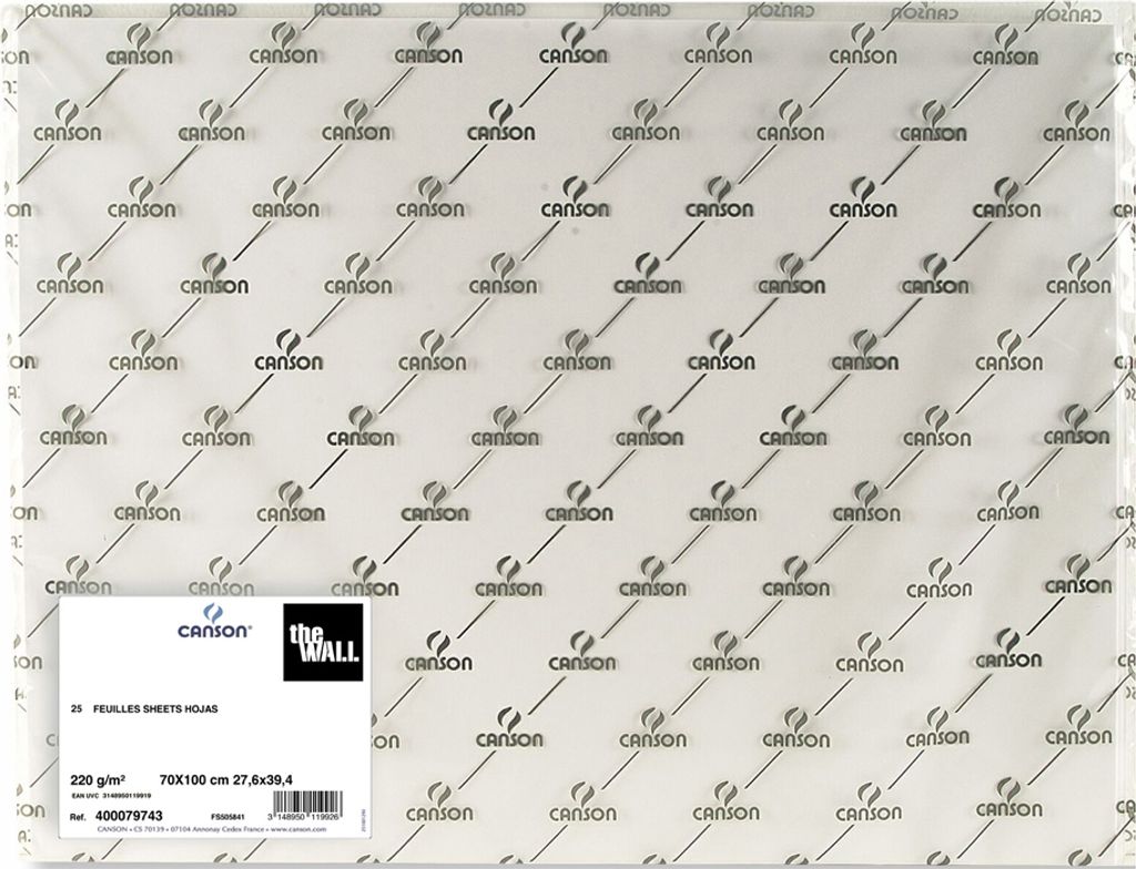 CANSON Zeichenpapier "The WALL" 500 x 700 mm 220 g/qm