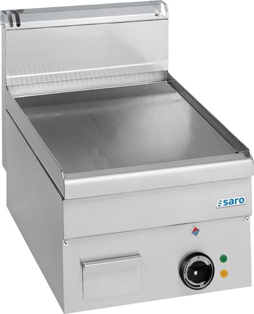 SARO Elektrogrillplatte, glatt, Aufti., 400x600, EFT46L Produktbild 