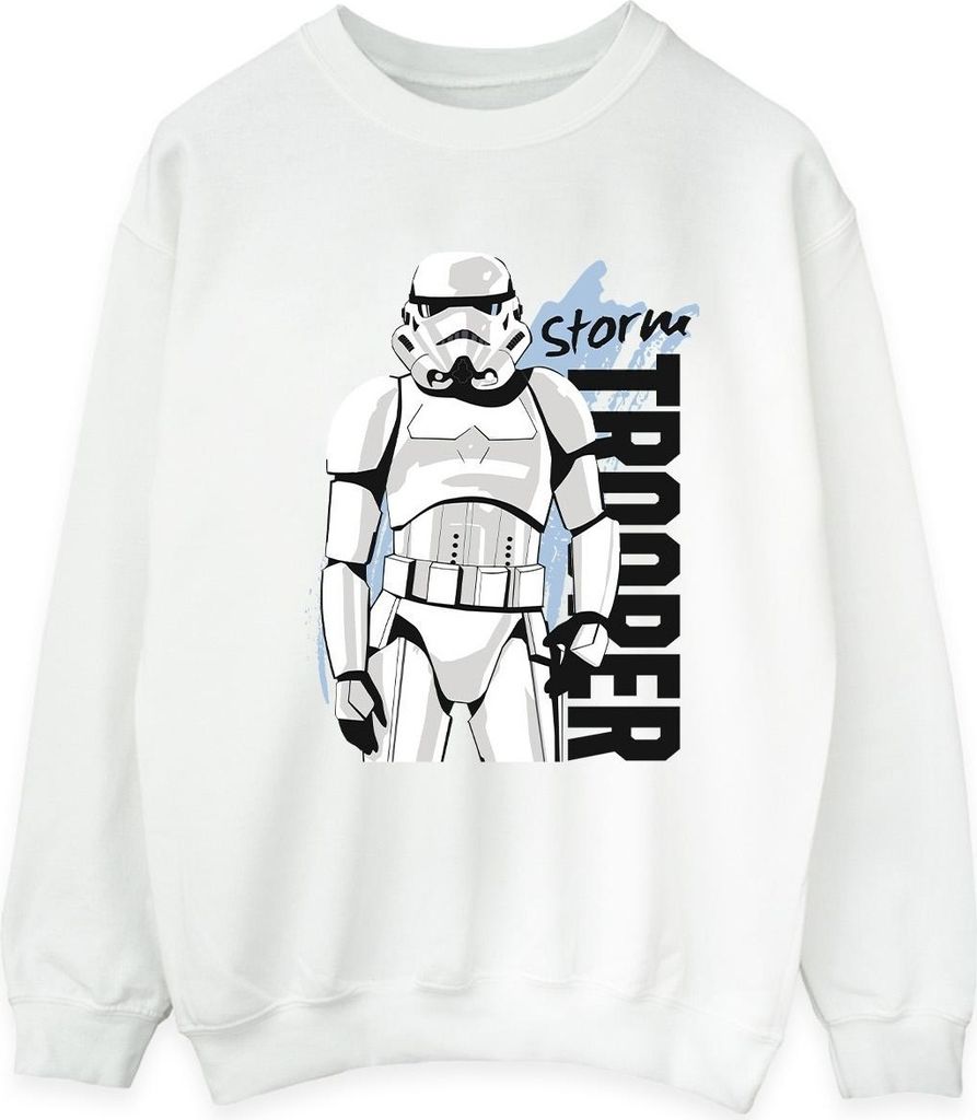 Star Wars - Sweatshirt für Herren BI46002 (5XL) (Weiß)