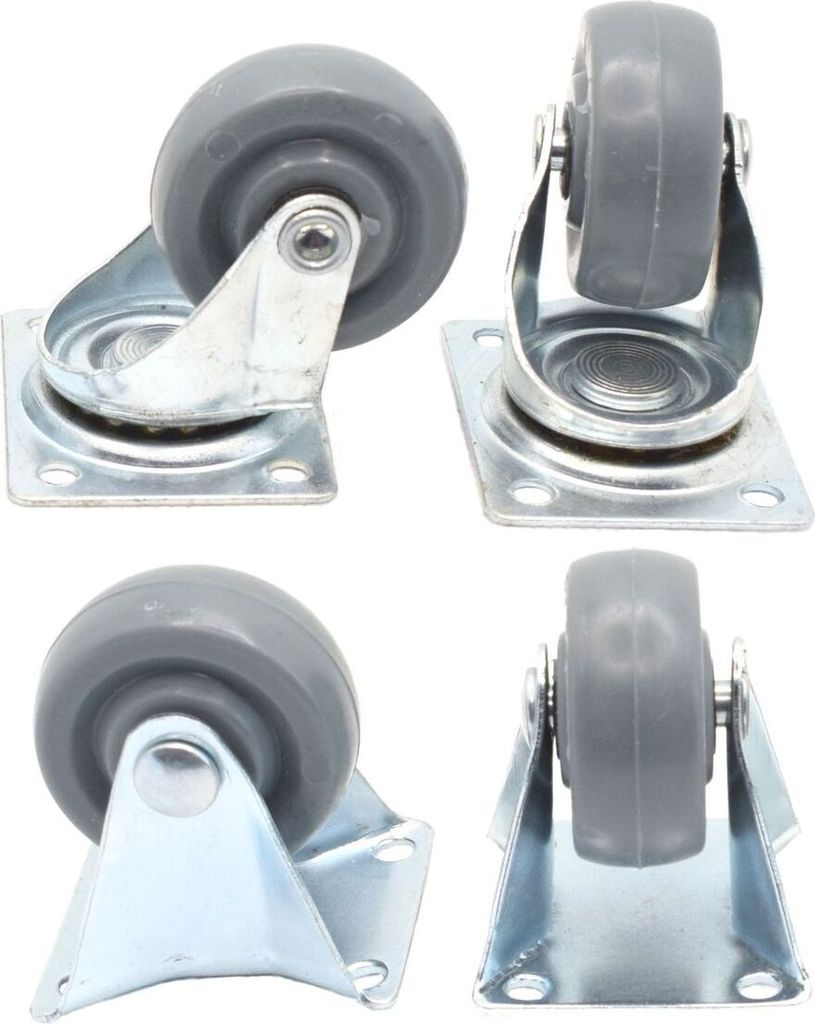 Set mit 4 Rollen aus Eisen von Kinzo Produktbild 