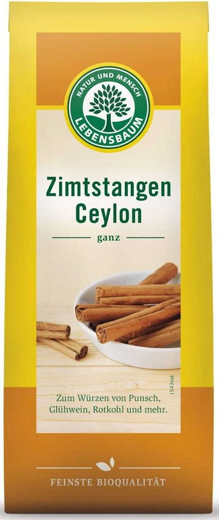 CYNAMON CEJLOŃSKI LASKA  (6 szt.) - LEBENSBAUM Produktbild 