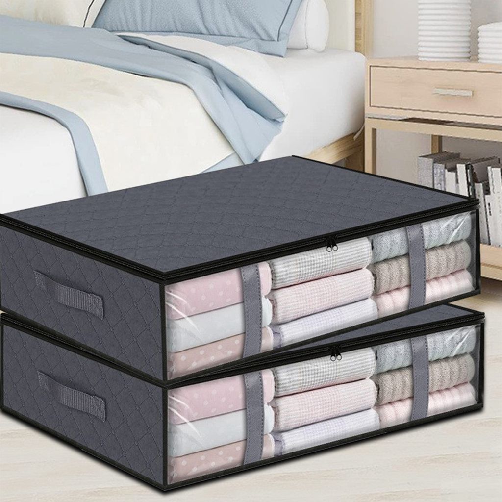 2 Stück Unterbettkommode, Unterbett Aufbewahrungsbox Produktbild 8