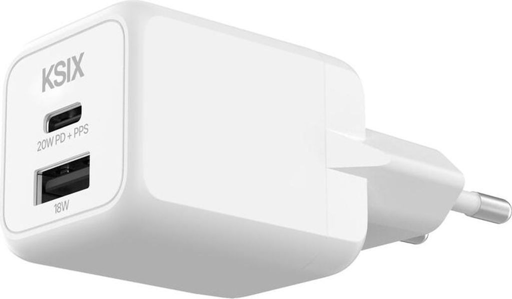 Wandladegerät KSIX Weiß 20 W