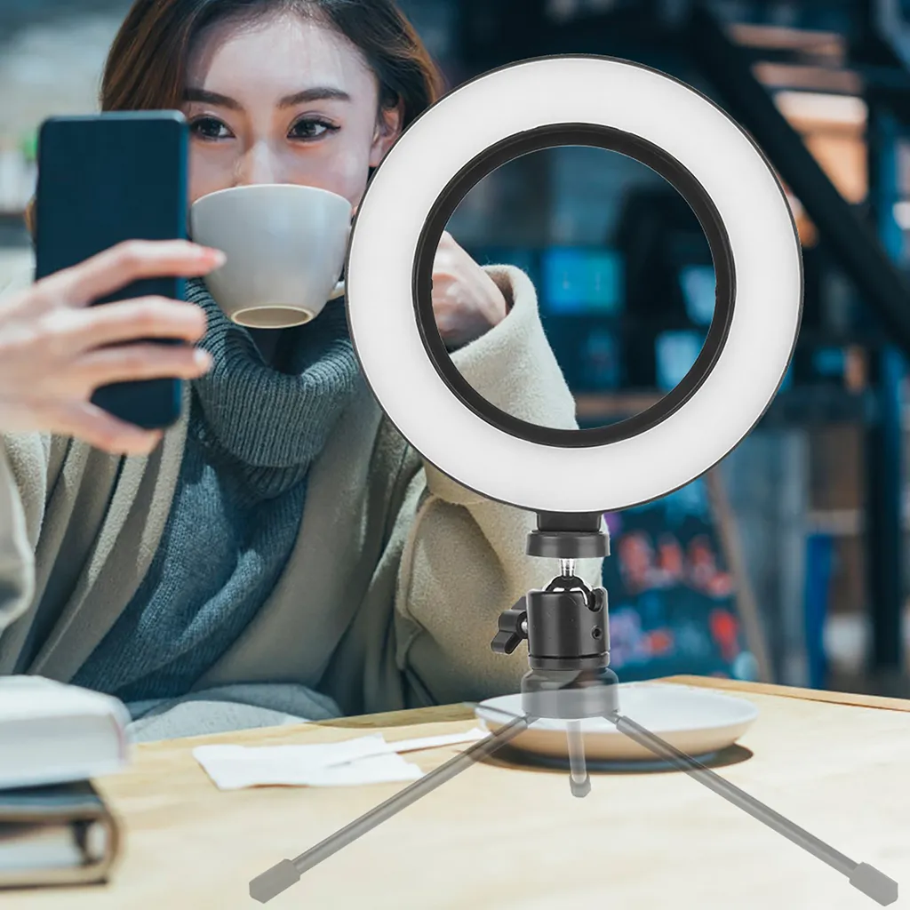 Luce Video per Videoconferenze e Smart Working - LED Ring 6"