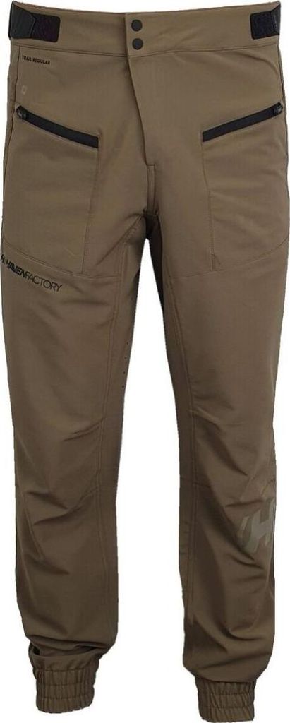HAVEN Lange Fahrradhose ohne Träger - FACTORY TRAIL - Braun S