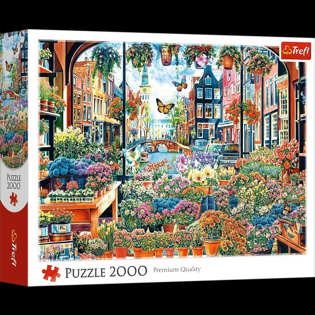 PUZZLE 2000. Floristería en Ámsterdam. 27128 Imagen del producto 
