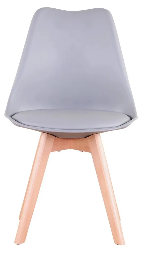 Chaises de cuisine grises lot de 4 confortables pour petit espace repas - 2