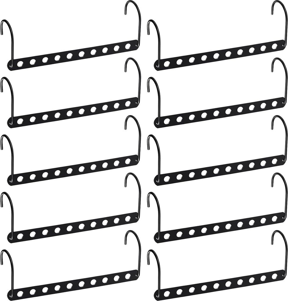 10 Stücke Metall Magischer Kleiderbügel Organizer Produktbild 