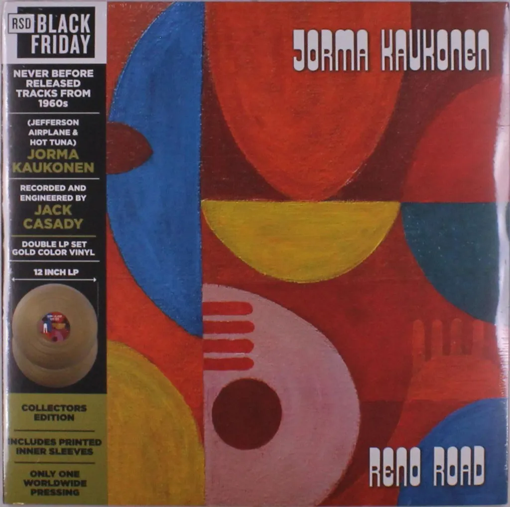 Jorma Kaukonen - Reno Road Double Vinyle Or BF24 Édition Limitée