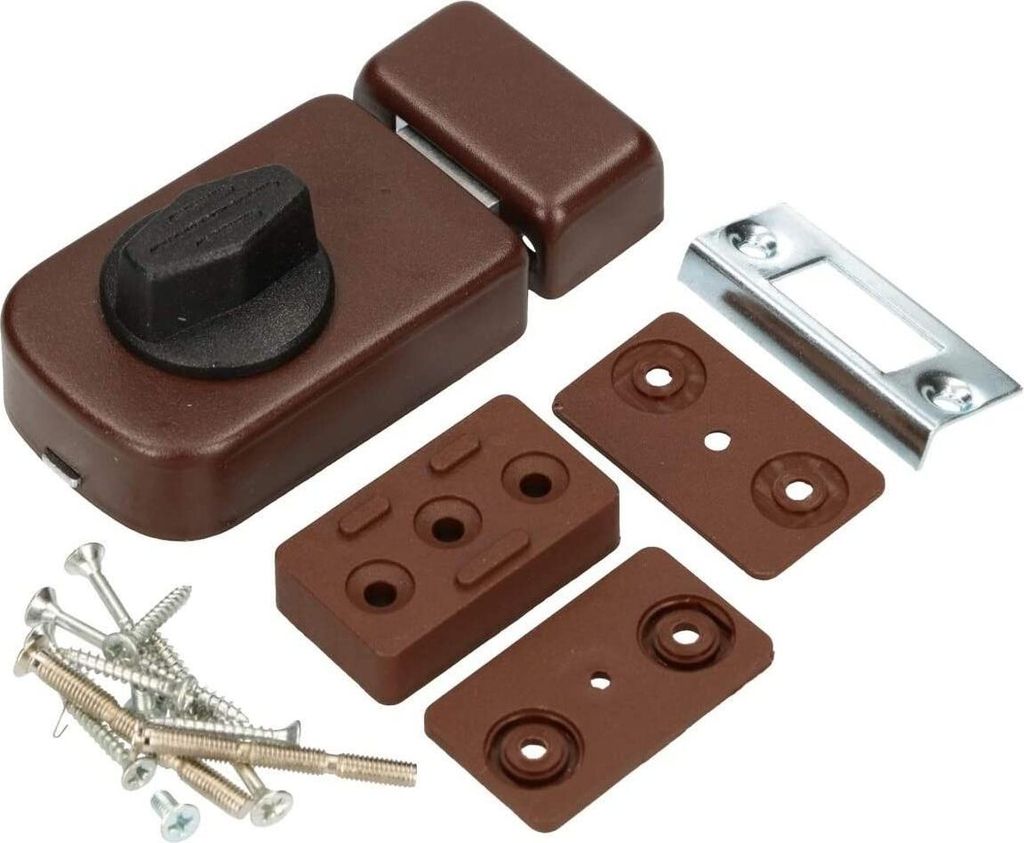 KOTARBAU® Přídavný zámek 50/60 mm hnědý Zámek na ráfek Obrázek produktu 