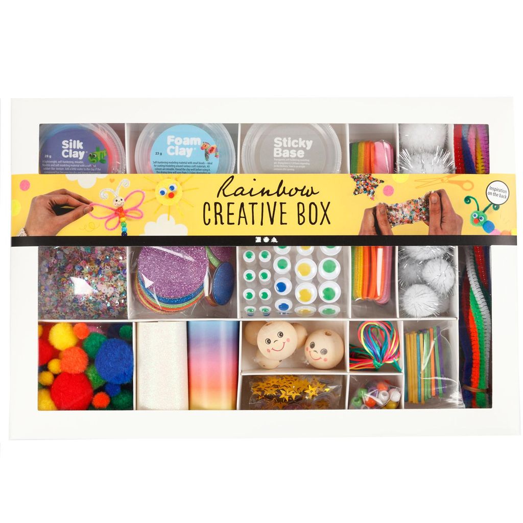 Creativ Company Kreativbox, Bastelset für Kinder Produktbild 