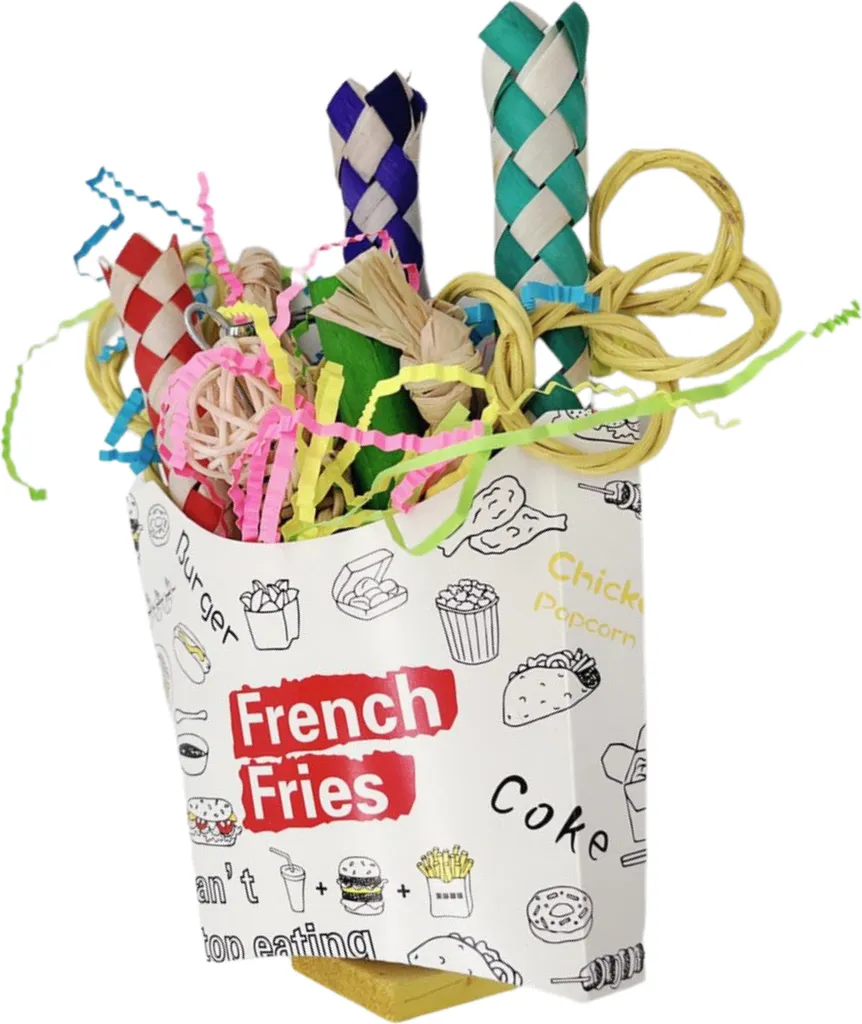 Offerta Giocattolo Pappagalli Patatine Fritte - Foraging al Miglior Prezzo