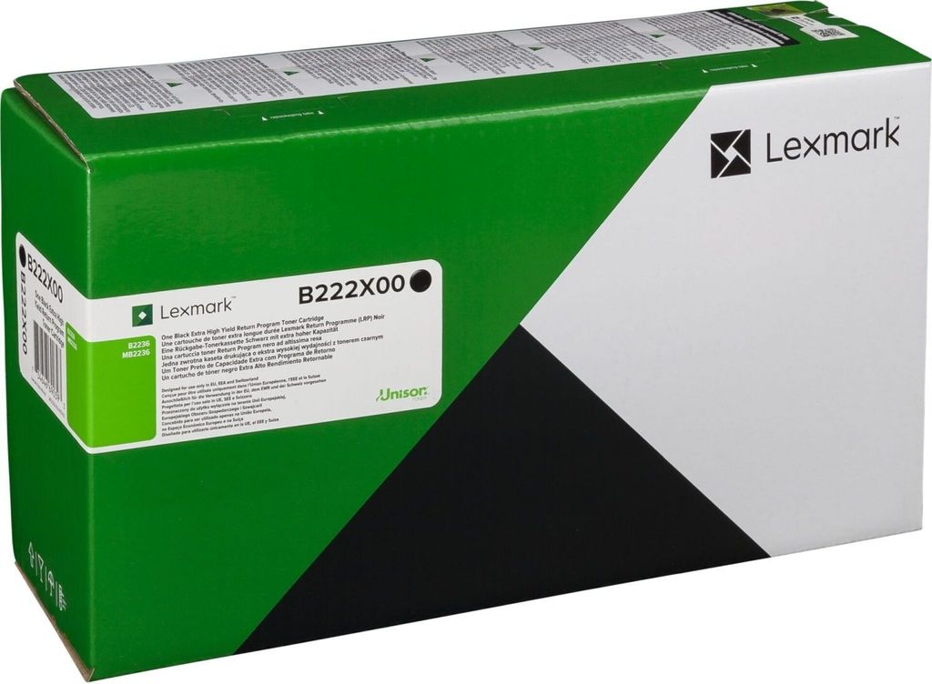 Lexmark Toner B222X00 schwarz Extra High Yield