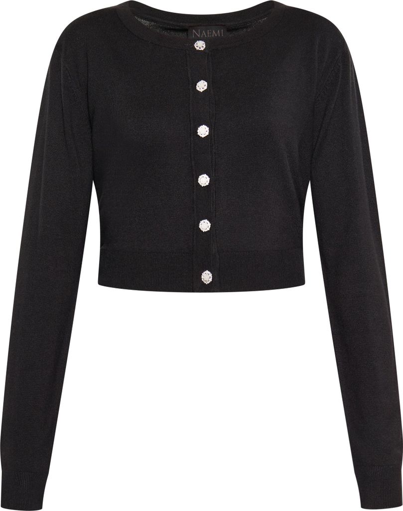 NAEMI damen strickjacke - schwarz, M