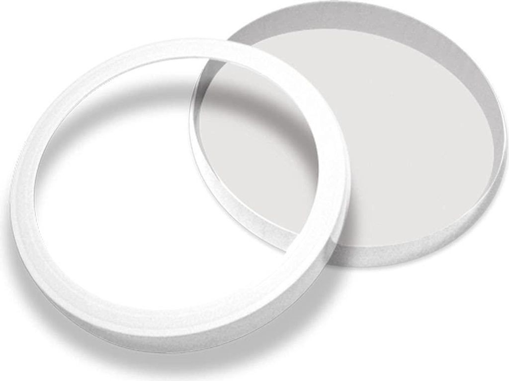 URSUS Laternendeckel &-Boden, Ø11cm, Weiß, 1Paar Produktbild 