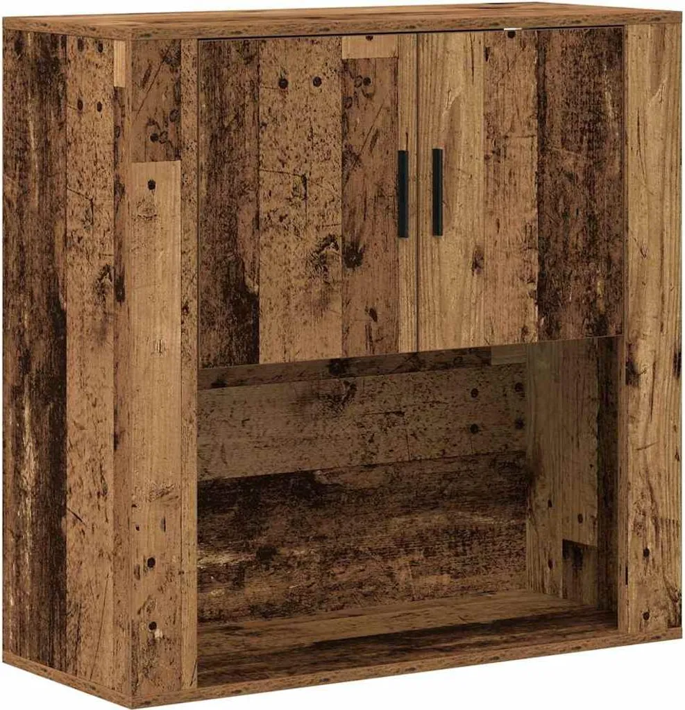 Armadietto SYFAX™ Legno Vecchio 80x33x80 - Un Tuffo nel Passato