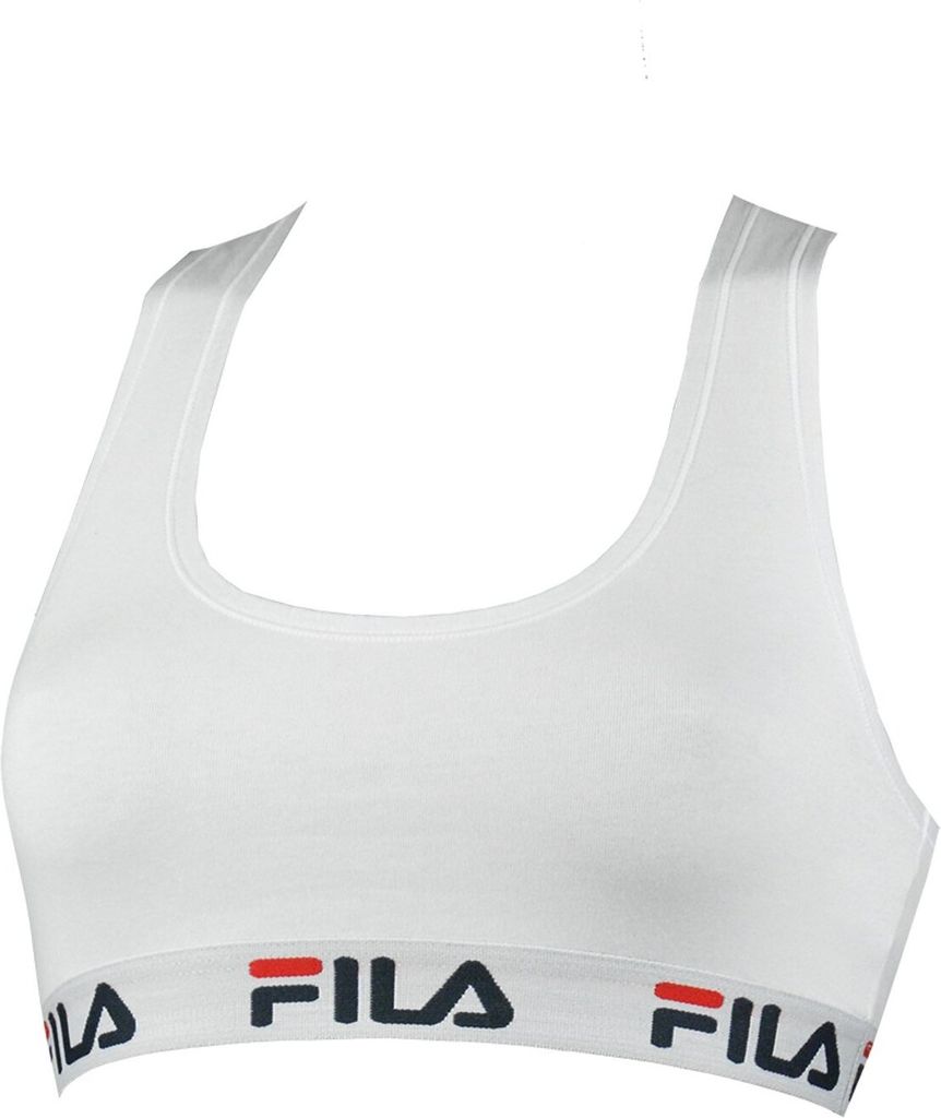 Fila FU6042 Woman Bra White/White S Fitness Unterwäsche