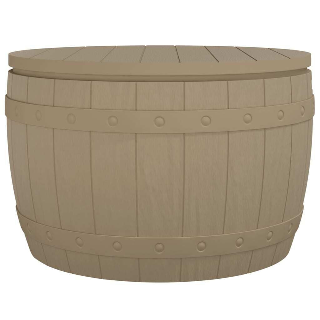 "2026 MODERNE" 3-in-1 Gartenbox Hellbraun Polypropylen - wasserdicht Aufbewahrungsbox CC7821546