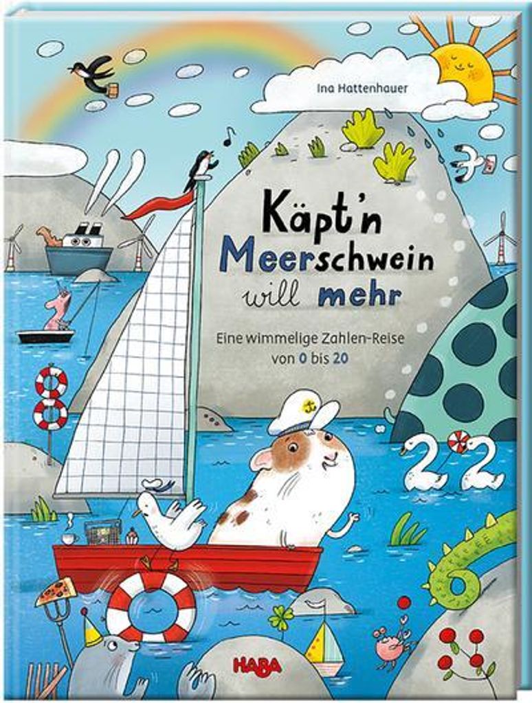 Käpt?n Meerschwein will mehr! ? Eine wimmelige Zahlen-Reise Produktbild 