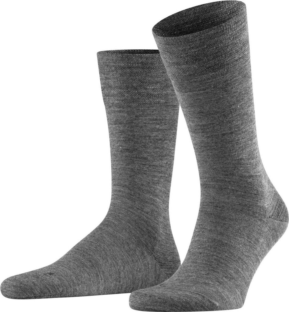 FALKE Sensitive Berlin herensokken, grijs (dark grey)
