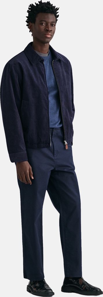 GANT Klassischer Baumwollstrick, Blau XL