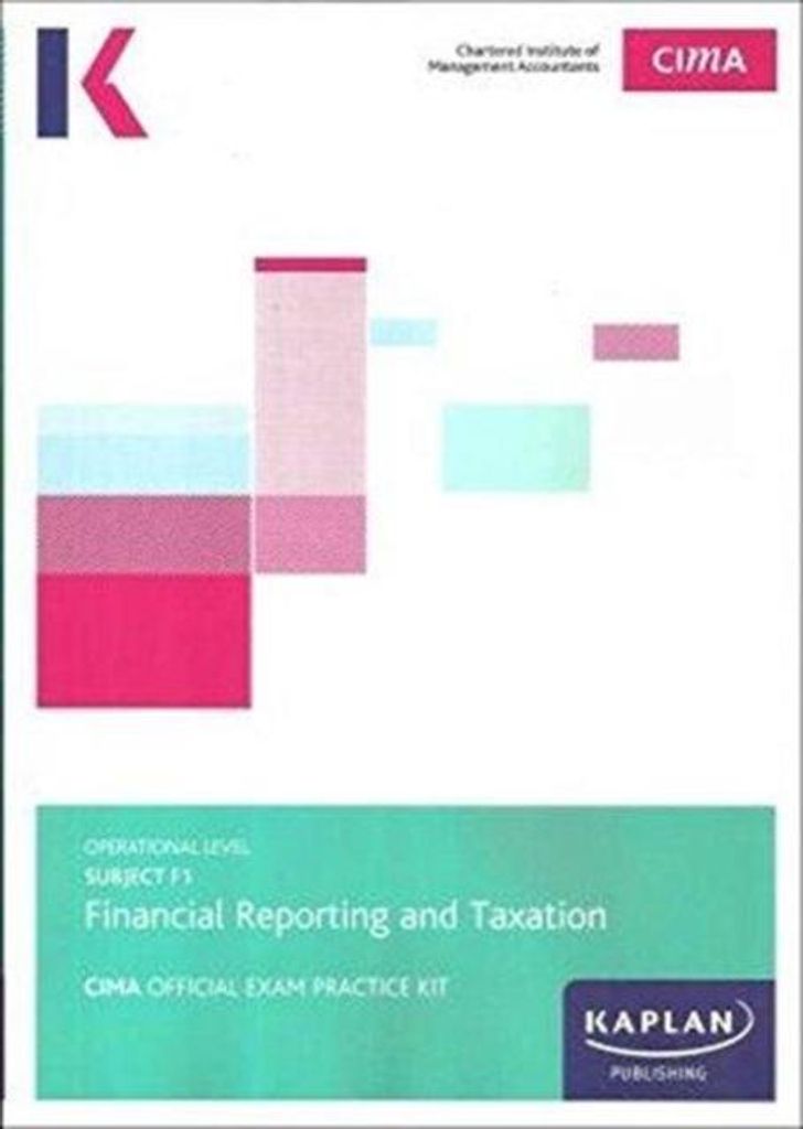 F1 Financial Reporting & Taxation – Lingua: Inglese