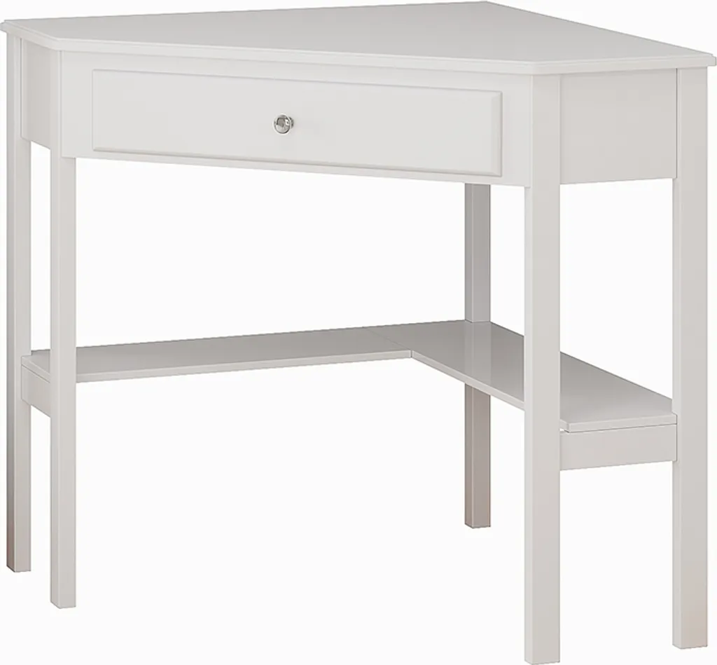 Table de Maquillage Vicco Velto Blanche avec Grand Tiroir de Rangement