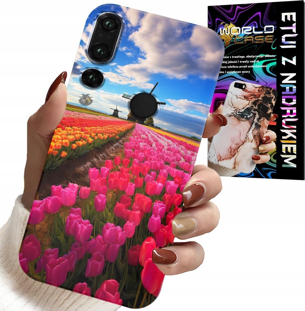 Etui Für Huawei P20 Pro - Feld Von Bunten Tulpen, Tulpe, Etui