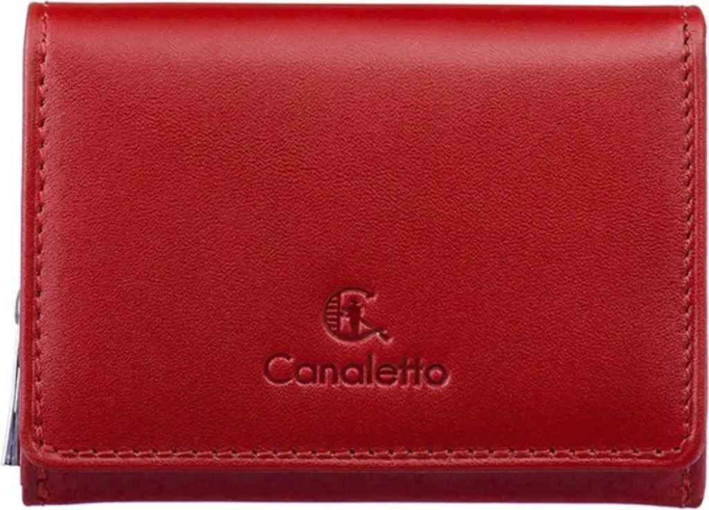 Canaletto CAN950 Portafoglio Sottile RFID - Pelle Pregiata da Uomo