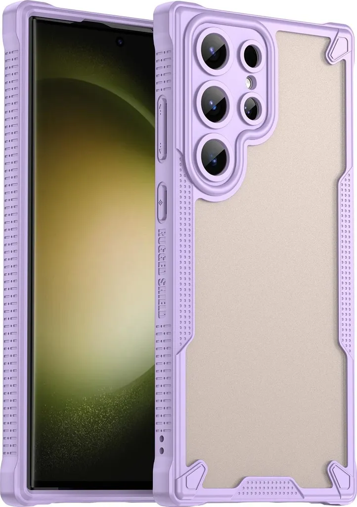 Custodia Samsung S23 Ultra Viola - Cover Antiurto Phonesta Shockproof