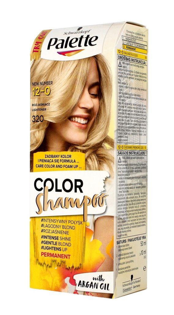 Farba na vlasy Palette Color 320 (12-0) - Rozjasňovač Obrázok produktu 