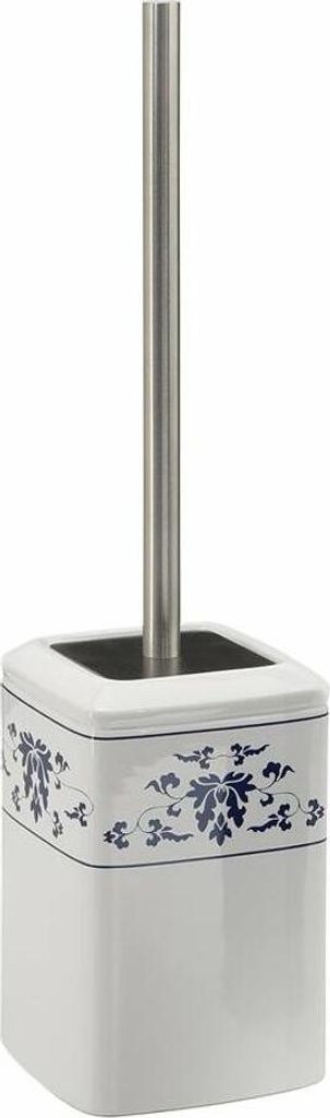 Gedy CIXI stehende WC-Bürste, Porzellan, Blau/Weiß Produktbild 