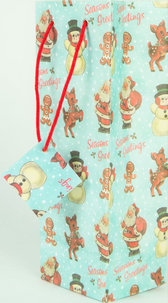 Sass & Belle Flaschen Geschenktasche Geschenktüte Produktbild 