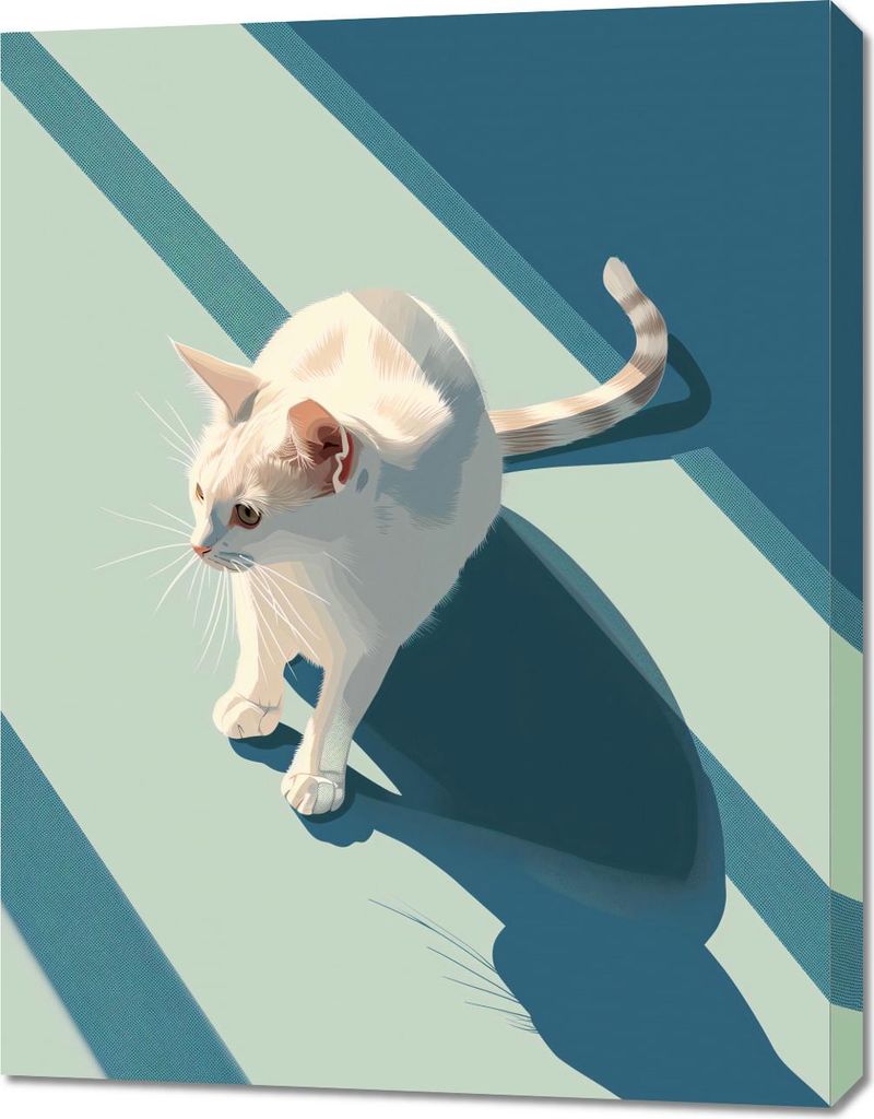 Bild 70x90cm Katzen-Persona