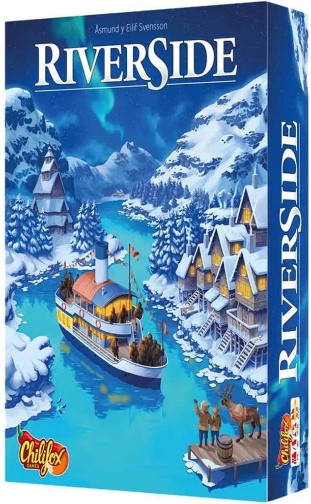 Asmodee Riverside Brettspiel Mehrfarbig Mehrfarbig One Size