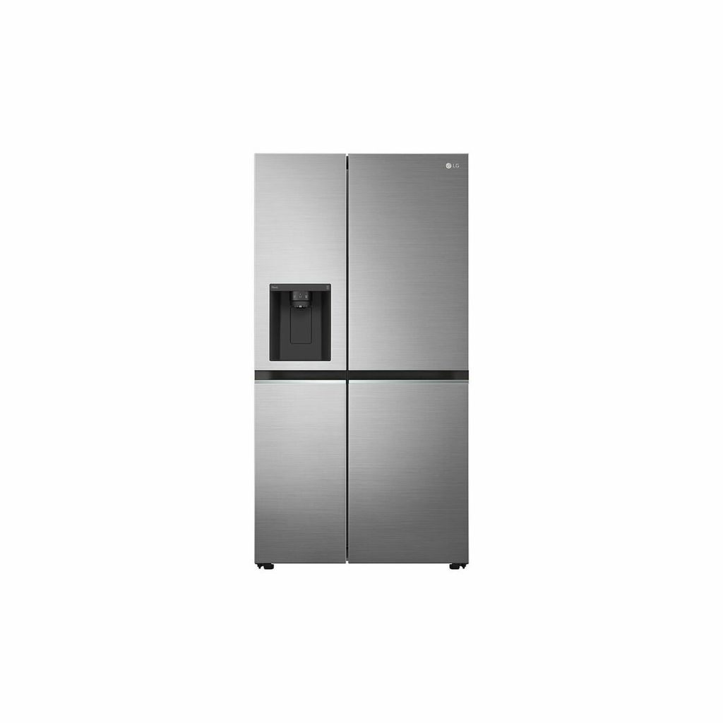 LG GSLV70PZTD Side-by-Side Kühlkombination Freistehend 635 l D Metallisch, Silber