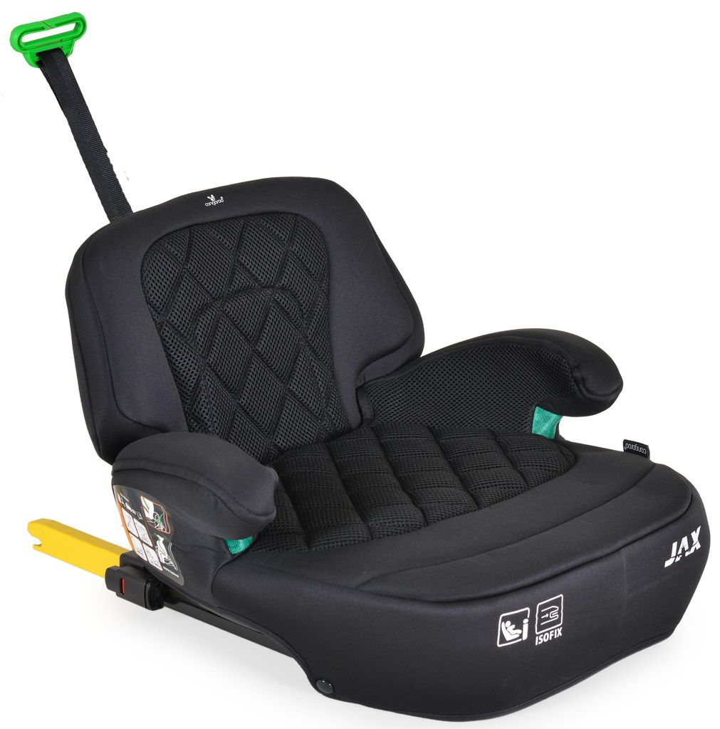 Cangaroo Jax Black Isofix 125-150 cm i-Size Sitzerhöhung Produktbild 