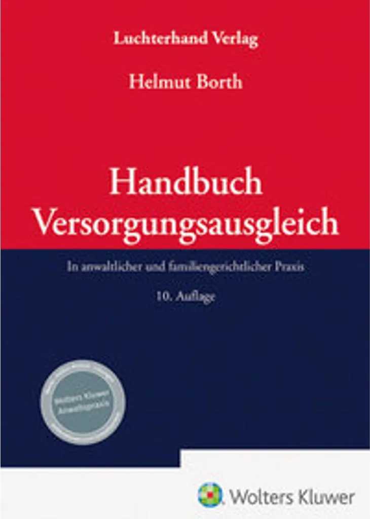 Guide Versorgungsausgleich avec exemples de calcul de pension complet
