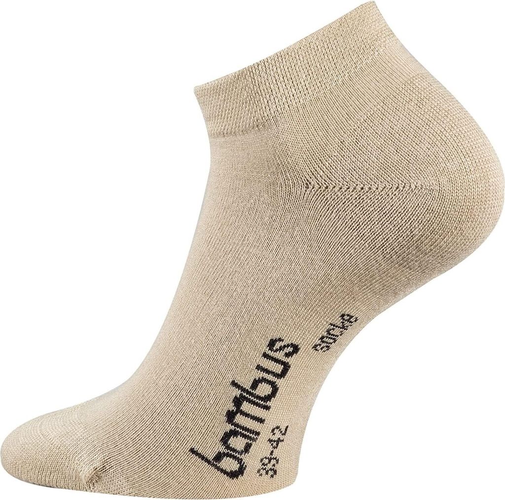 TippTexx 24 6 Paar Bambus Sneakersocken, Geruchs-Killer, Produktbild 