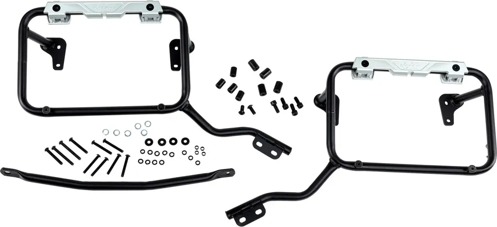 KAPPA KL Support de Valises Latérales Monokey Noir pour Moto de Route