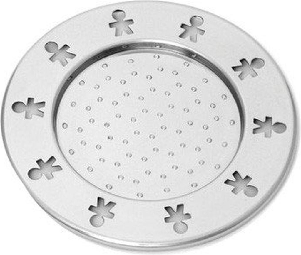 Alessi "Mini Girotondo" Glass Coaster Vorteilset 4 Stück (Art.-Nr. AKK80/13, EAN 8003299311736)