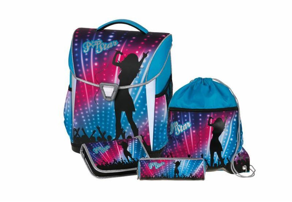 Schultaschen-Set Pop Star - 4-teilig (Basic)
