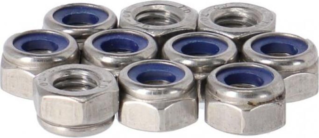 Sicherungsmutter M5 Beutel 10 Stück, Nirosta. Produktbild 