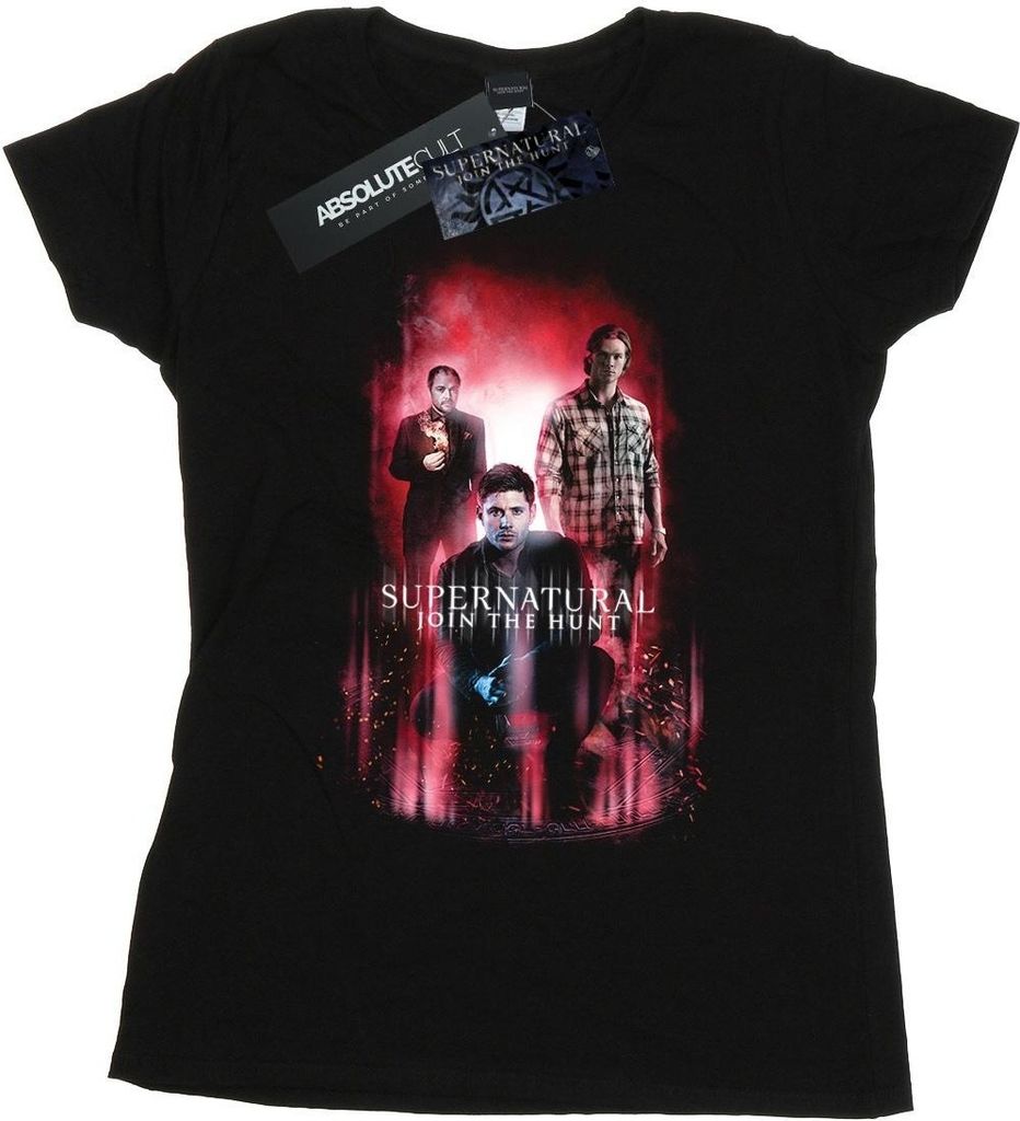 Supernatural - T-Shirt für Damen BI44325 (M) (Schwarz)