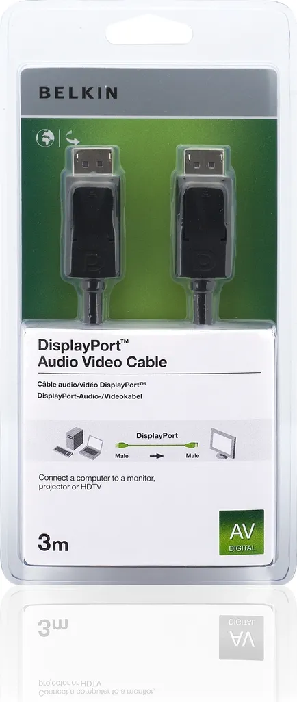 Cavo Belkin DP-M a DP-M 3 Metri: La Soluzione Definitiva 4K