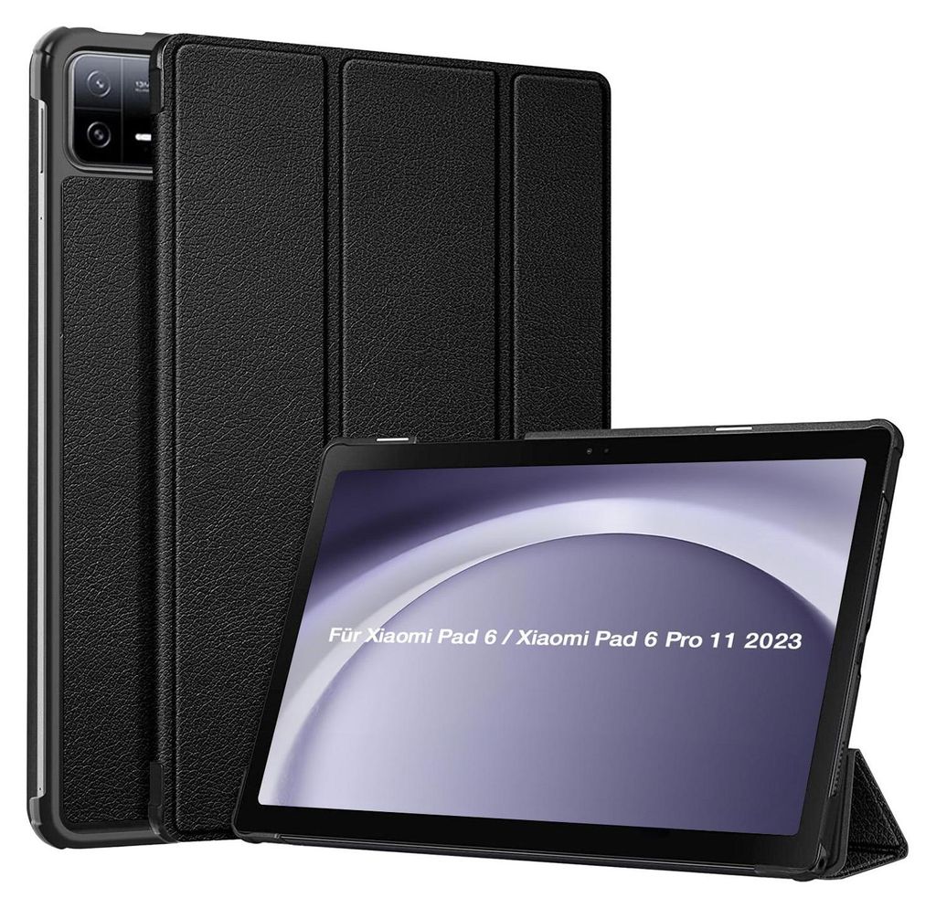 Schutzhülle für Xiaomi Pad 6 / 6 Pro 11.0 Zoll Cover Case Schutz Tablet Farbe: Schwarz