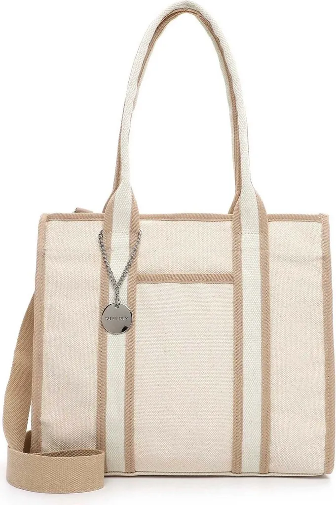 Borsa SURI FREY Bethany Beige - Shopper da Donna per Ufficio e Tempo Libero